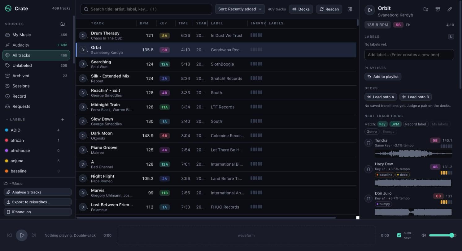 Crate screenshot