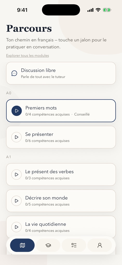 ParleMTL screenshot